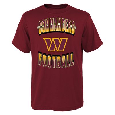 Youth Burgundy Washington Commanders Forward Progress T-Shirt