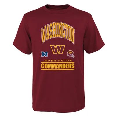 Washington Commanders Youth Official Business T-Shirt - Burgundy