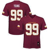 Jeunes Chase Young Burgundy Washington Commanders Replica Player Jersey