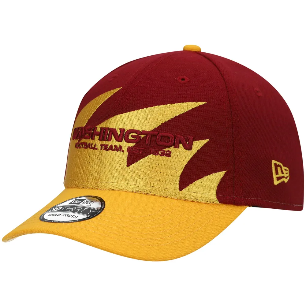 Men's New Era Burgundy Washington Football Team The League Logo 9FORTY  Adjustable Hat