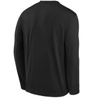 Youth Nike Black Washington Commanders Team Color Split Long Sleeve T-Shirt