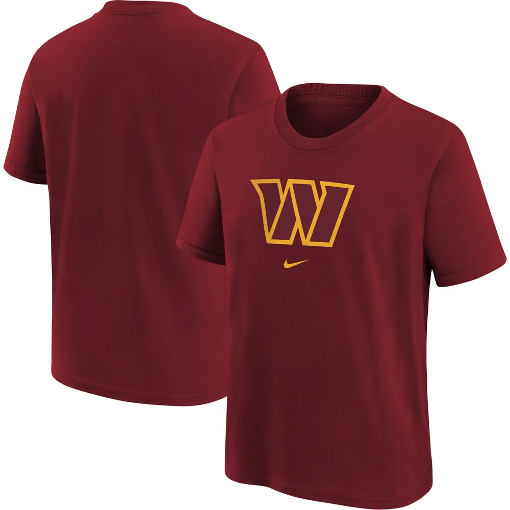 Lids Washington Commanders Nike Youth Logo T-Shirt - Burgundy