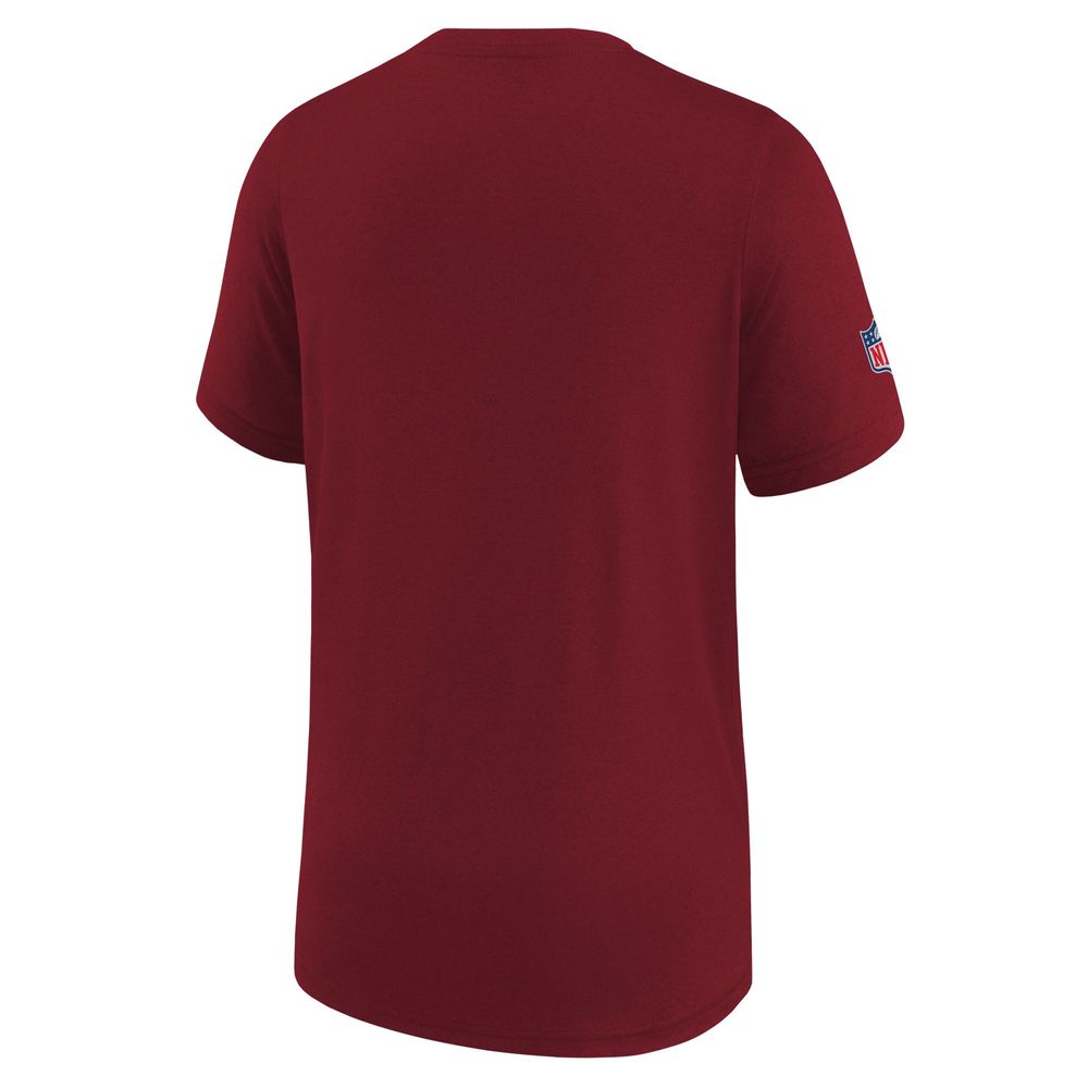 Youth Nike Burgundy Washington Commanders Sideline Legend Performance T-Shirt