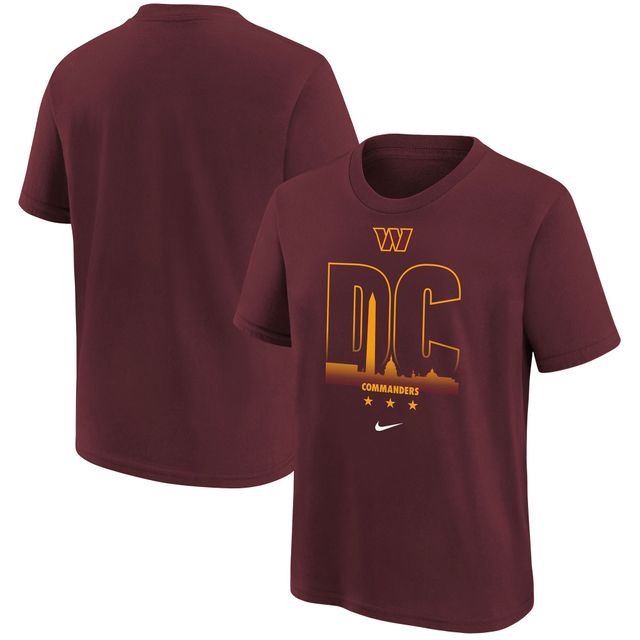 T-shirt Nike bordeaux Washington Commanders Team City pour jeune