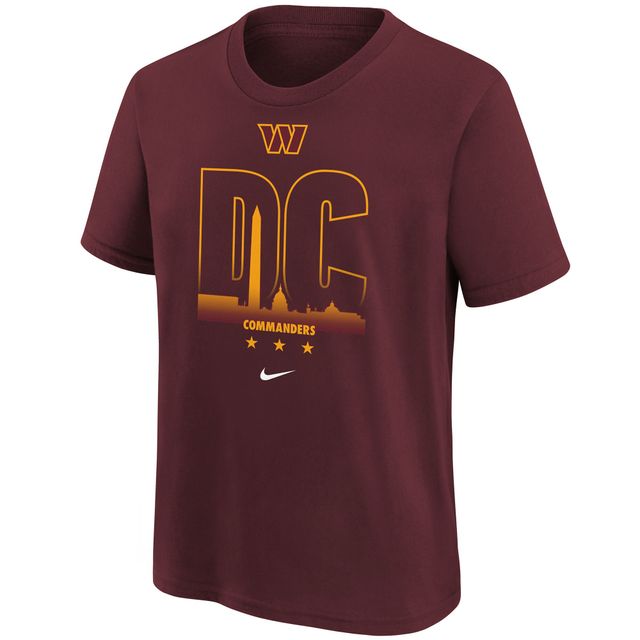 T-shirt Nike bordeaux Washington Commanders Team City pour jeune