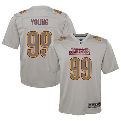 Men's Nike Chase Young White Washington Commanders Game Jersey