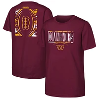 Youth Outerstuff Burgundy Washington Commanders The Blitz Cotton T-Shirt