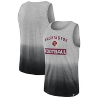 Men's Fanatics Heathered Gray/Black Washington Commanders Our Year Tank Top