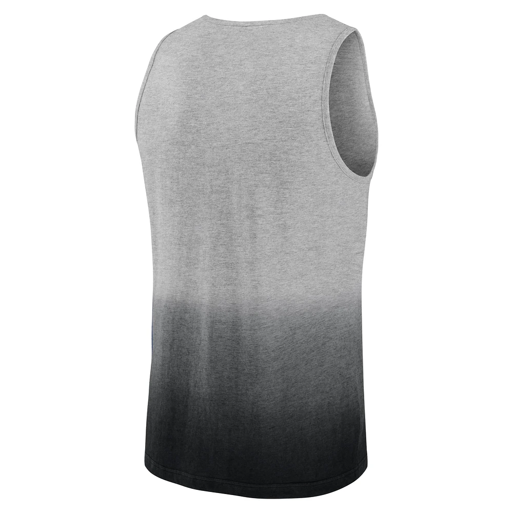 Men's Fanatics Heathered Gray/Black Washington Commanders Our Year Tank Top