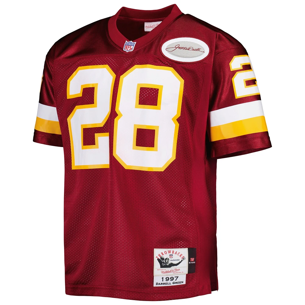 Men's Mitchell & Ness Darrell Green Burgundy Washington Football Team 1997 Authentic Throwback Retired Player Jersey