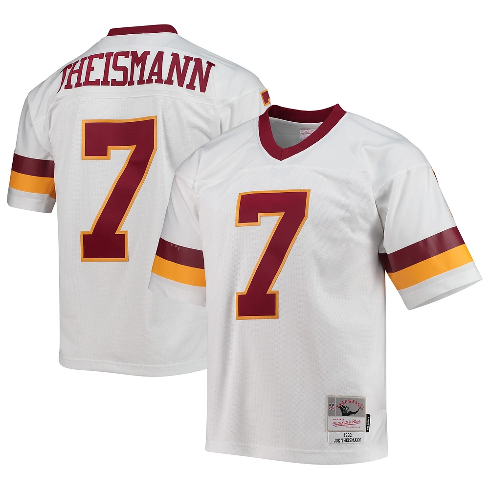 Maillot pour homme Mitchell & Ness Joe Theismann blanc Washington Football Team Legacy Replica