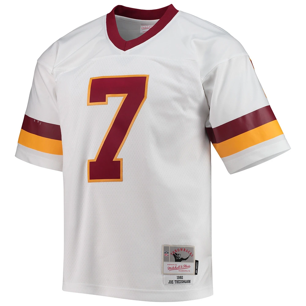 Maillot pour homme Mitchell & Ness Joe Theismann blanc Washington Football Team Legacy Replica