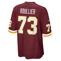 Men's Nike Chase Roullier Burgundy Washington Football Team Game Player Jersey