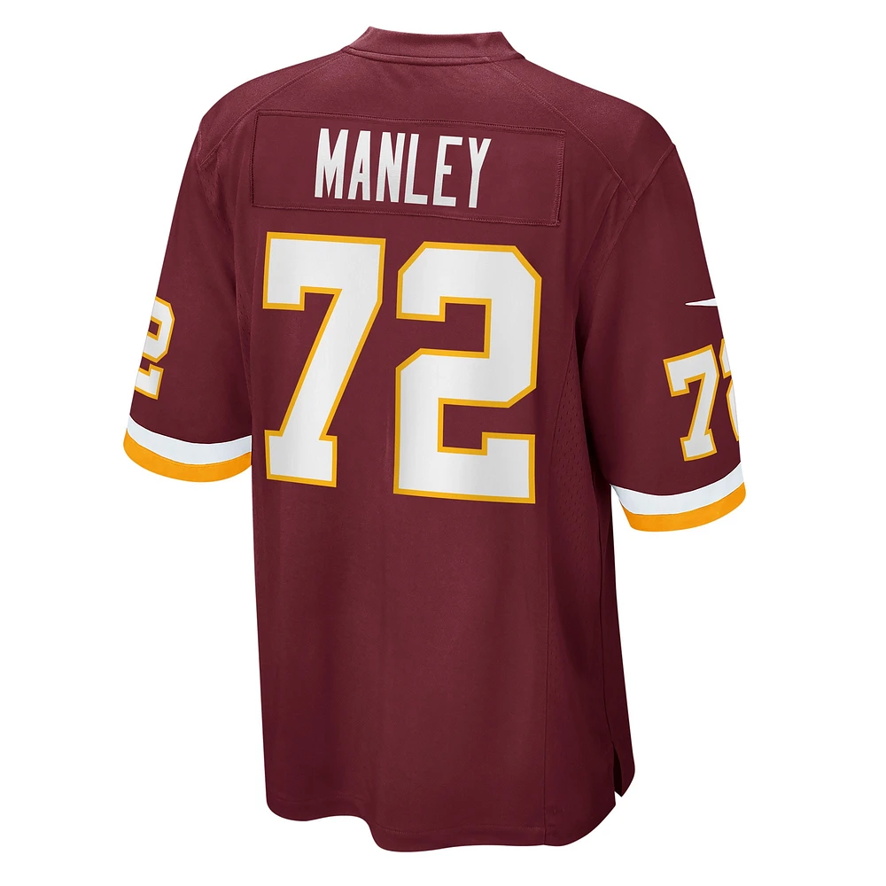 Maillot de joueur retraité l'équipe football Washington Nike Dexter Manley bordeaux pour homme