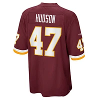 Men's Nike Khaleke Hudson Burgundy Washington Football Team Game Player Jersey