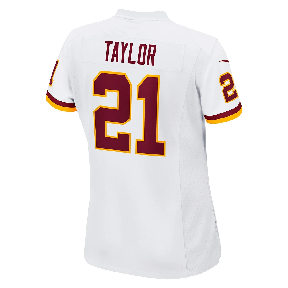 Maillot de match joueur retraité l'équipe football Washington Nike Sean Taylor blanc pour femme