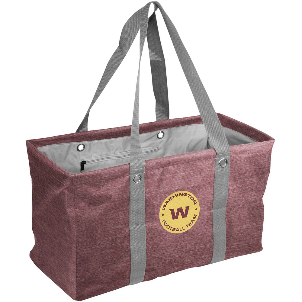 Washington Football Team Crosshatch Picnic Caddy Tote Bag