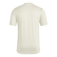 Men's adidas  Cream Washington Huskies Home Plate Pre-Game T-Shirt
