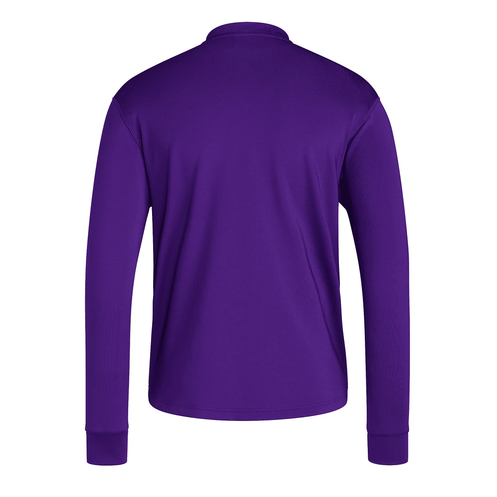 Men's adidas  Purple Washington Huskies Dugout Pullover Sweatshirt
