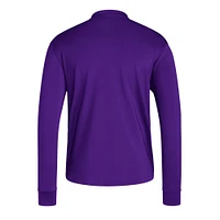 Men's adidas  Purple Washington Huskies Dugout Pullover Sweatshirt