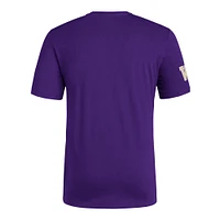 Men's adidas  Purple Washington Huskies Fresh Wordmark T-Shirt
