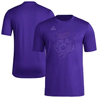 Men's adidas  Purple Washington Huskies Locker Local Impression AEROREADY T-Shirt