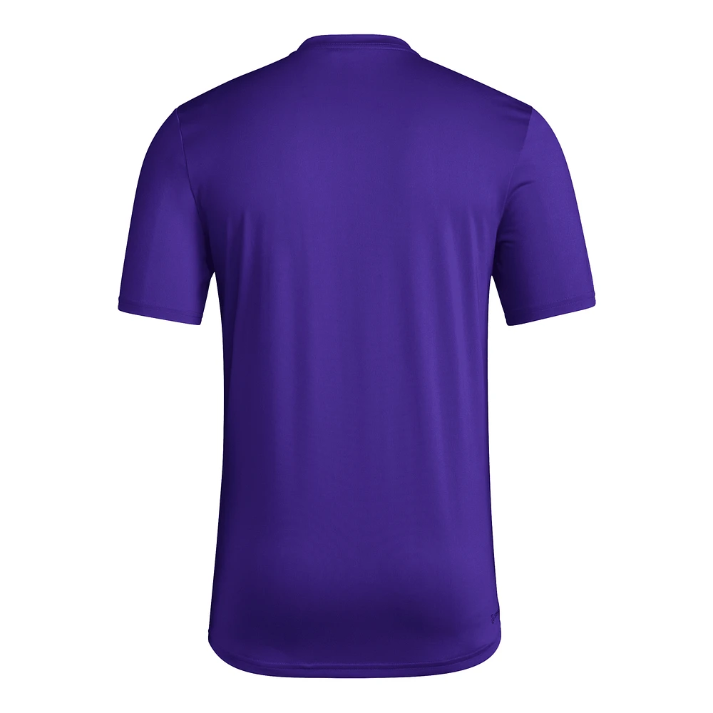 Men's adidas  Purple Washington Huskies Locker Local Impression AEROREADY T-Shirt