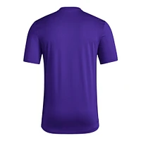 Men's adidas  Purple Washington Huskies Locker Local Impression AEROREADY T-Shirt