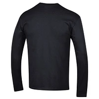 Men's Champion  Black Washington Huskies Arch Over Logo Long Sleeve T-Shirt