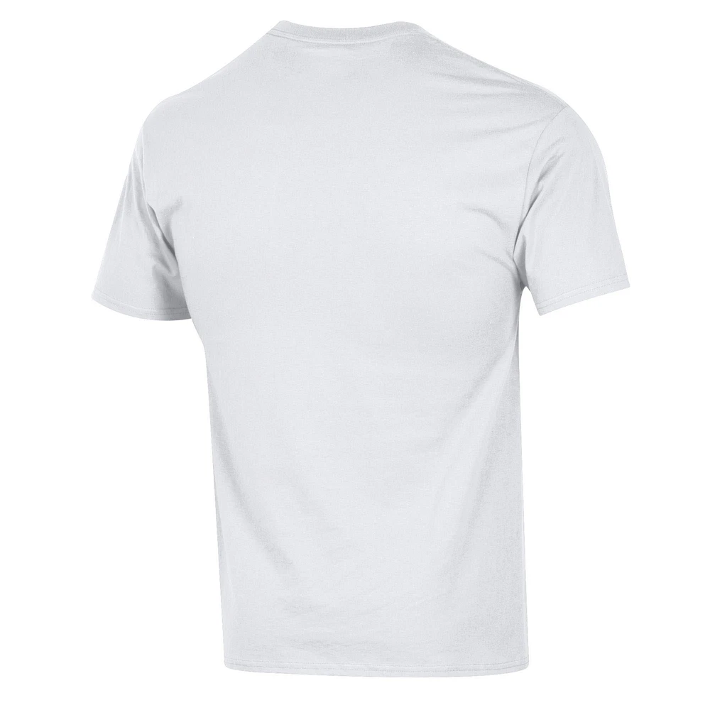 Men's Champion  White Washington Huskies Arch Over Logo T-Shirt