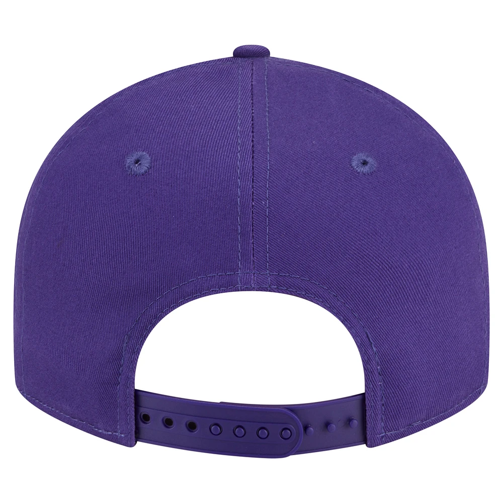 Casquette snapback basse 9FIFTY violette des Washington Huskies de New Era pour homme
