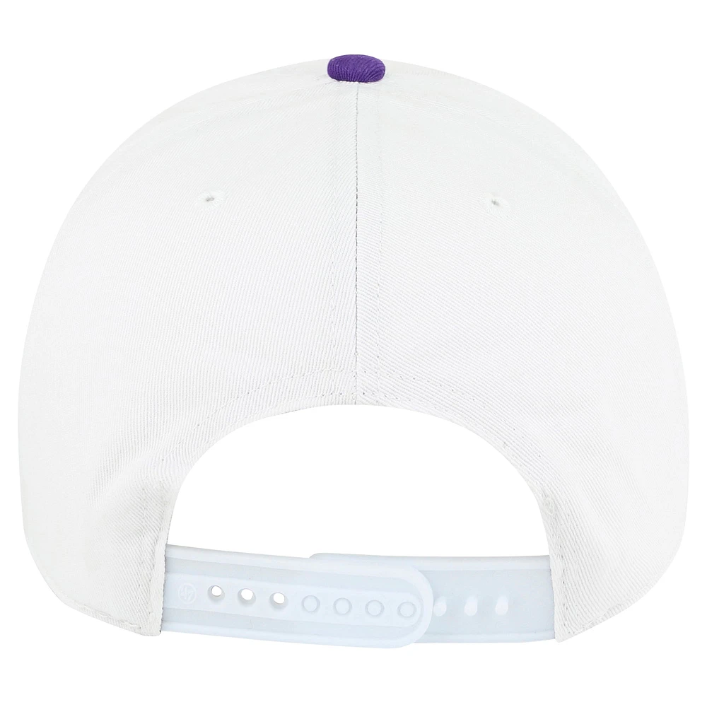 Casquette ajustable Washington Huskies Gridiron Clean Up 47 blanche pour homme