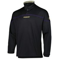 Men's adidas Black Washington Huskies AEROREADY Knit Quarter-Snap Jacket