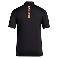 Men's adidas Black Washington Huskies Coaches Polo