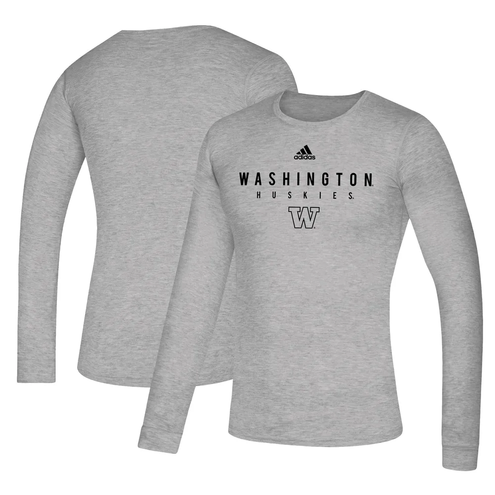 Meevoelen fenomeen rollen Lids Washington Huskies adidas Creator Long Sleeve Performance T-Shirt -  Heathered Gray | Green Tree Mall