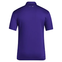 Polo adidas violet Washington Huskies 2024 Coaches AEROREADY pour homme