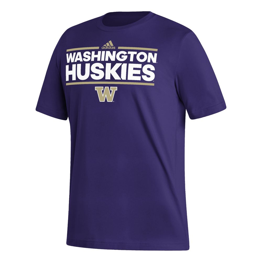 Men's adidas Purple Washington Huskies Dassler Fresh T-Shirt