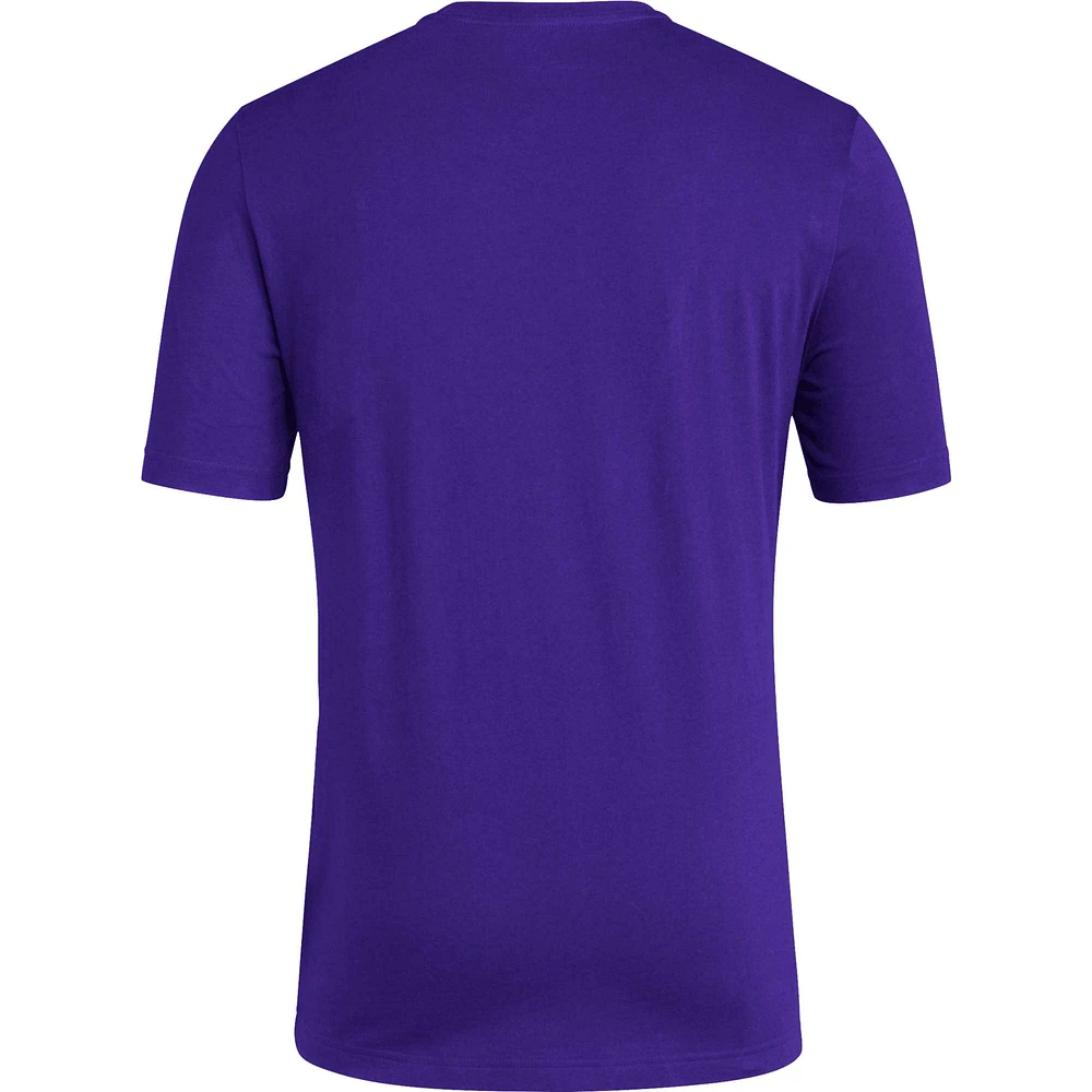 Men's adidas  Purple Washington Huskies Head of Class Fresh T-Shirt