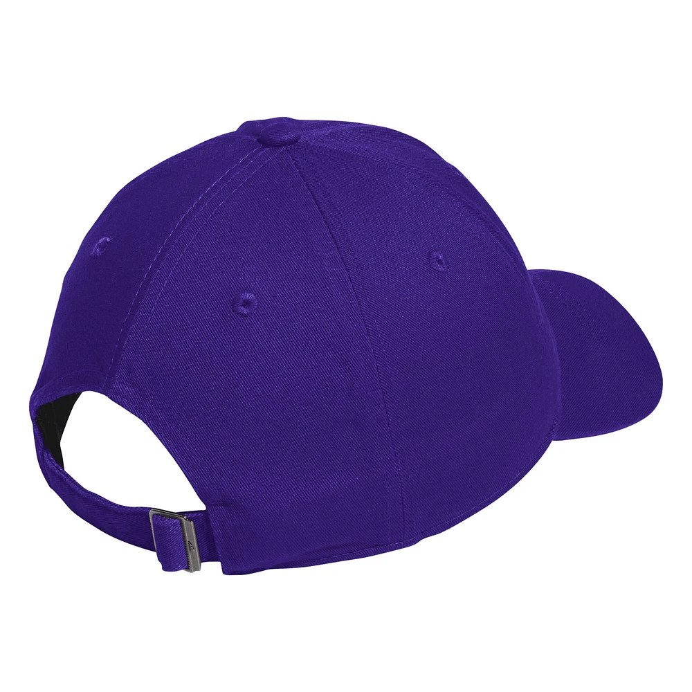 Men's adidas Purple Washington Huskies Locker Room Logo Slouch Adjustable Hat