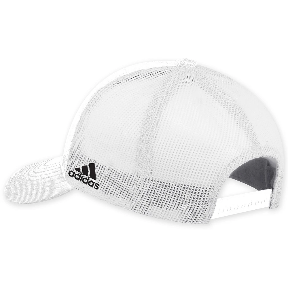 Casquette réglable de camionneur adidas White Washington Huskies College Football Playoff 2024 Sugar Bowl Champions pour hommes