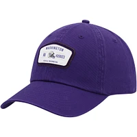 Chapeau réglable violet Washington Huskies Largo Ahead pour hommes