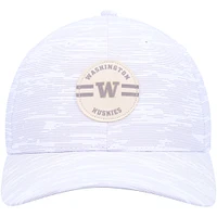 Casquette réglable Ahead White Washington Huskies Streaker pour hommes