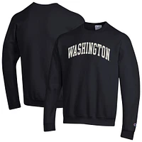 Men's Champion Washington Huskies Basic Arch Fleece Pullover Sweatshirt