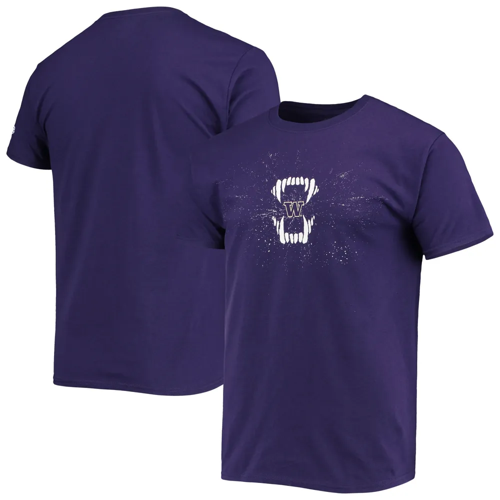 Men's Champion Gray Washington Huskies Baseball Icon T-Shirt