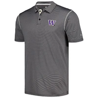 Polo Colosseum Washington Huskies Cameron pour homme noir