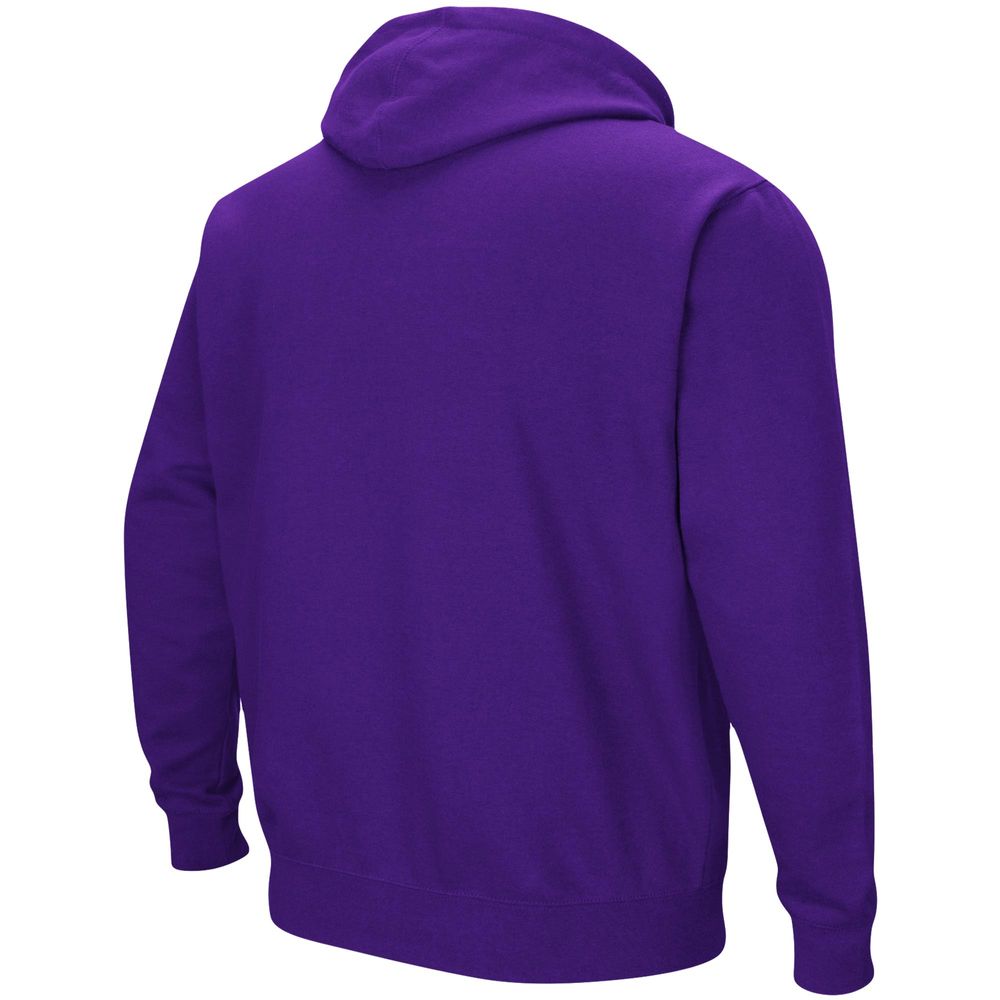 Men's Colosseum Purple Washington Huskies Big & Tall Arch Logo 2.0 Pullover Hoodie