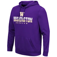 Men's Colosseum Purple Washington Huskies Lantern Pullover Hoodie