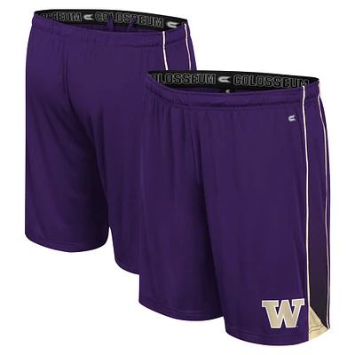 Short en ligne Colosseum violet Washington Huskies pour hommes