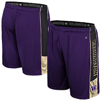 Men's Colosseum Purple Washington Huskies Quantum Shorts