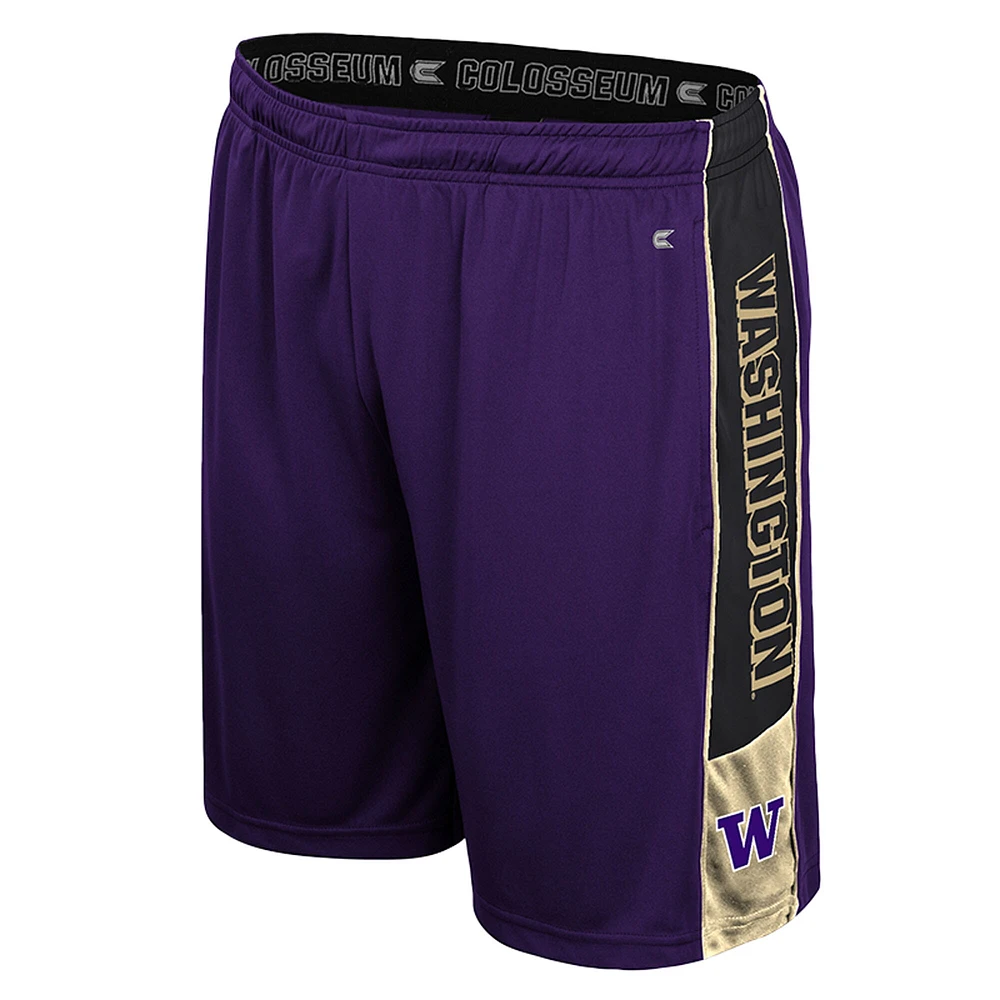 Men's Colosseum Purple Washington Huskies Quantum Shorts